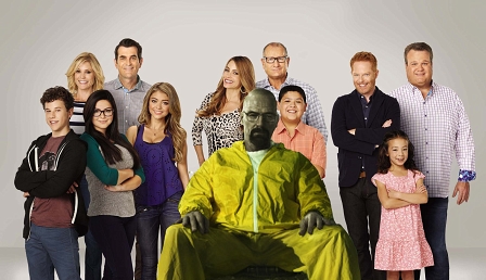 Szenenbilder aus "Modern Family" und "Breaking Bad"