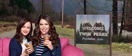 Szenebilder aus "Twin Peaks" und "Gilmore Girls"