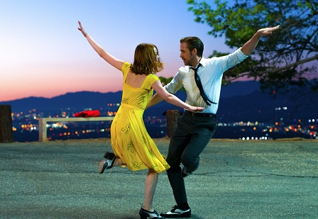 Ryan Gosling und Emma Stone in La La Land