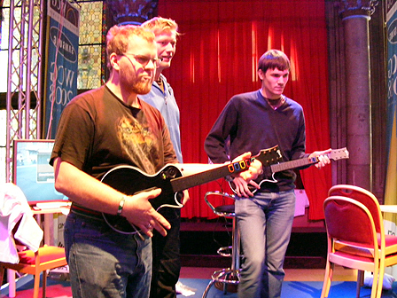 "Guitar Hero"-Spieler auf der Game City 2008