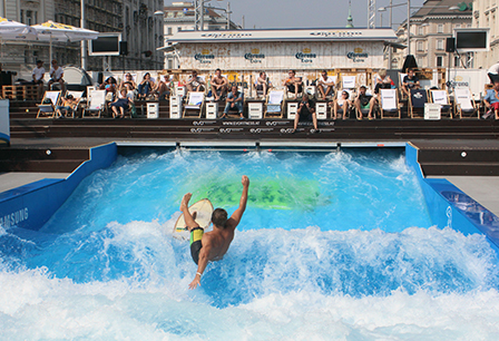 Surfen in der Stadt