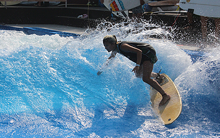 Surfen in der Stadt