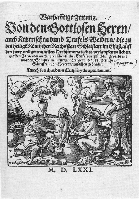 „Warhafftige Zeitung von den gottlosen Hexen“ (1571)