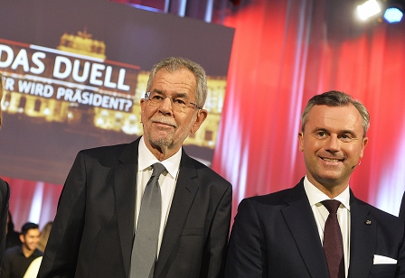 Alexander Van der Bellen und Norbert Hofer