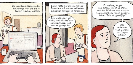 aus Comic Im Schatten des Krieges