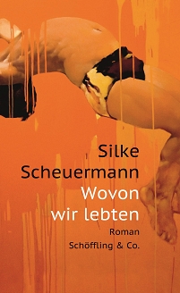 Ein Bub in Badehose befindet sich im Sprung in der Luft. Das ist das Buchcover zu Silke Scheuermanns Roman "Wovon wir lebten"