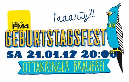 FM4 Geburtstagsfest Logo