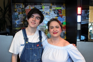 Declan und Eva bei FM4