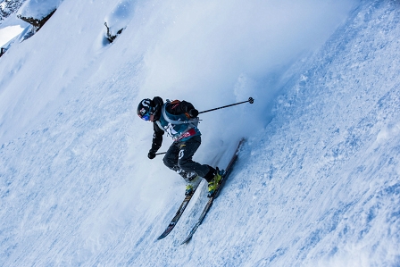 Schifahrer abseits der Piste