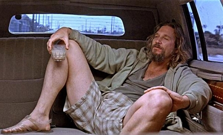 Jeff Bridges in "The big Lewbowski"