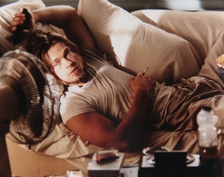 Brad Pitt in "True ROmance"